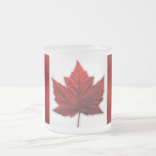 Kanada-Flagge Souvenir-Kaffeetasse Kanada-Mug Mattglastasse