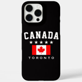 Kanada-Flagge, Stadt TORONTO iPhone 16 Pro Max Hülle