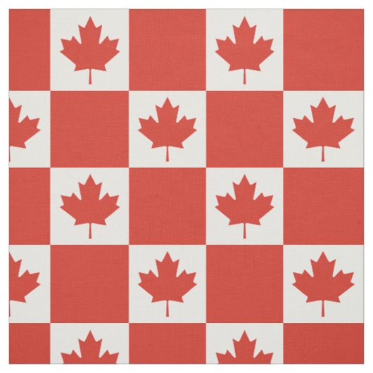 Kanada-Flagge Stoff (Muster)
