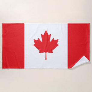 Kanada-Flagge Strandtuch