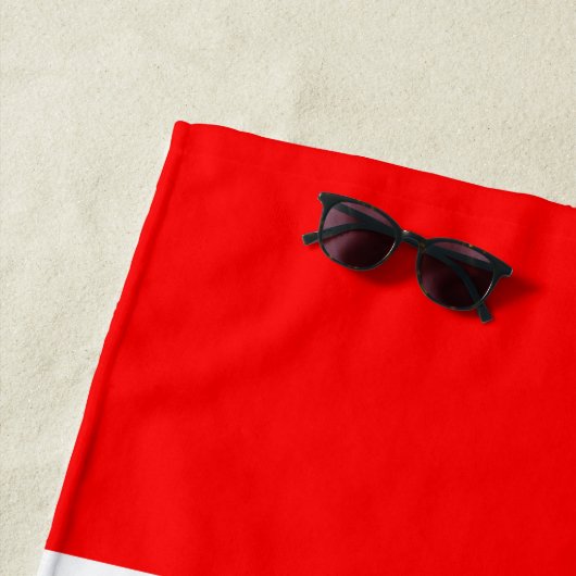 Kanada-Flagge Strandtuch (Beispiel)