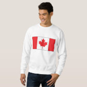 Kanada-Flagge Sweatshirt (Vorne ganz)