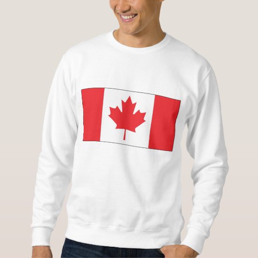 Kanada-Flagge Sweatshirt (Vorderseite)