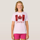 Kanada Flagge Sweatshirt Kid's Canada Souvenir Shi T-Shirt (Vorne ganz)