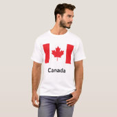 Kanada-Flagge T-Shirt (Vorne ganz)