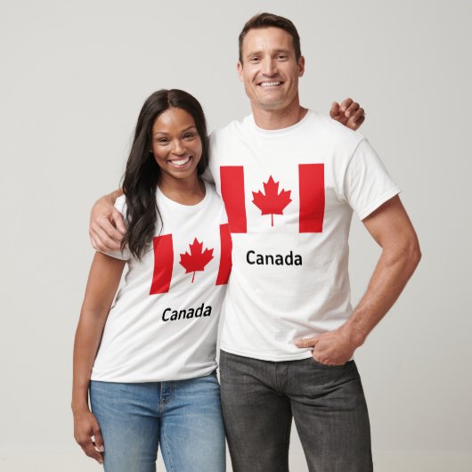 Kanada-Flagge T-Shirt (Unisex)