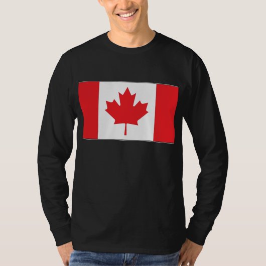 Kanada-Flagge T-Shirt (Vorderseite)