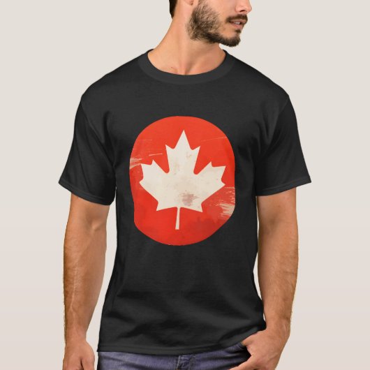 Kanada-Flagge T-Shirt (Vorderseite)