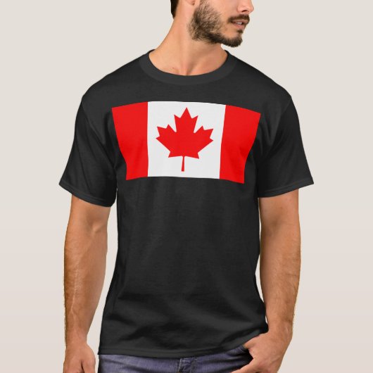 Kanada-Flagge T-Shirt (Vorderseite)