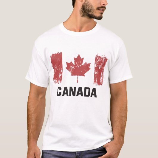 Kanada-Flagge T-Shirt (Vorderseite)