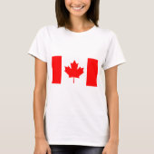 Kanada-Flagge T-Shirt (Vorderseite)
