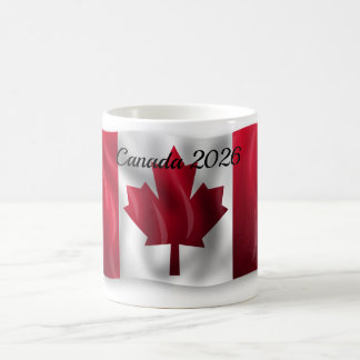 Kanada-Flagge-Tasse Kaffeetasse