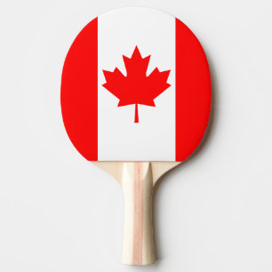 Kanada-Flagge Tischtennis Schläger