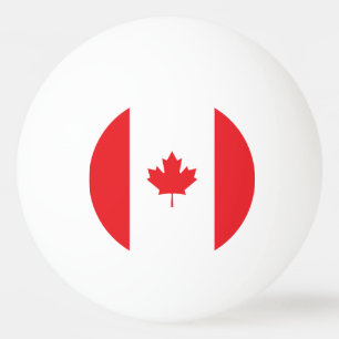 Kanada-Flagge Tischtennisball