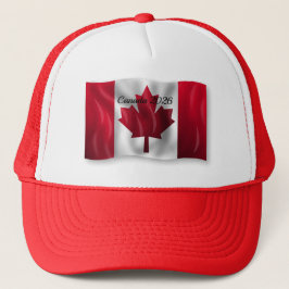 Kanada-Flagge Truckerkappe