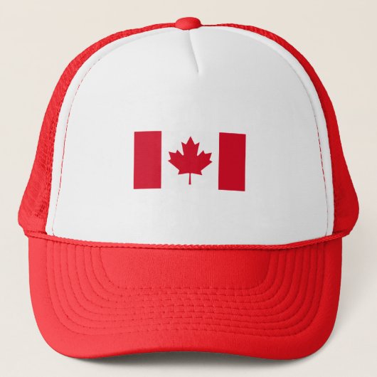 Kanada-Flagge Truckerkappe (Vorderseite)
