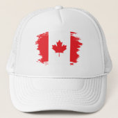 Kanada-Flagge Truckerkappe (Vorderseite)