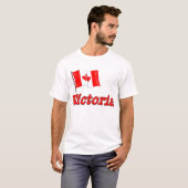 Kanada-Flagge - Victoria T-Shirt (Vorne ganz)
