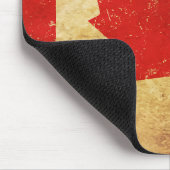 Kanada-Flagge Vintage-Design Mousepad (Ecke)