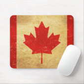 Kanada-Flagge Vintage-Design Mousepad (Mit Mouse)