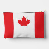 Kanada-Flagge Zubehörtasche (Rückseite)