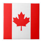Kanada-Flaggen-Keramik-Fliese Fliese (Vorderseite)
