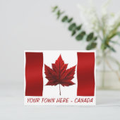 Kanada Flaggen Postkarten Kanadische Souvenirkarte (Stehend Vorderseite)