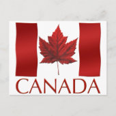 Kanada Flaggen Postkarten Kanadische Souvenirkarte (Vorderseite)
