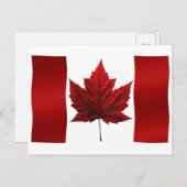 Kanada Flaggen Postkarten Kanadische Souvenirkarte (Vorne/Hinten)
