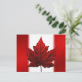 Kanada Flaggen Postkarten Kanadische Souvenirkarte (Stehend Vorderseite)