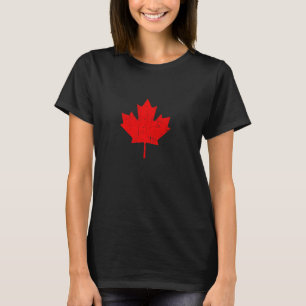 Kanada-Flaggen-Shirt kanadisches Ahornblatt, 1867  T-Shirt
