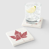 Kanada Flaggen Souvenir Untersetzer Kanada Geschen (Seitenansicht)