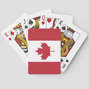 Kanada-Flaggen-Spielkarten Spielkarten