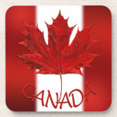 Kanada Flaggen Untersetzer Custom Canada Untersetz (Vorderseite)