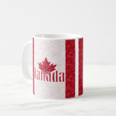 Kanada, Flaggendusche Kaffeetasse (Vorderseite Links)