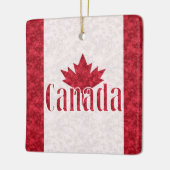 Kanada, Flaggendusche Keramikornament (Links)