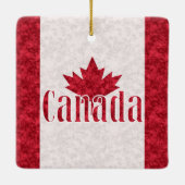 Kanada, Flaggendusche Keramikornament (Rückseite)