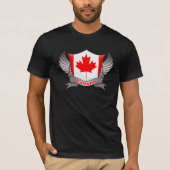 Kanada-Flaggenemblem T-Shirt (Vorderseite)
