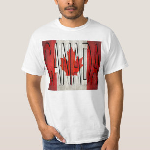 Kanada Flaggenflagge Phantastischer Ahornblätterle T-Shirt