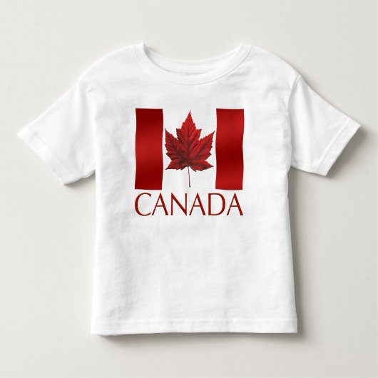 Kanada Flaggenkind Shirt Canada Baby Long Sleeve (Vorderseite)
