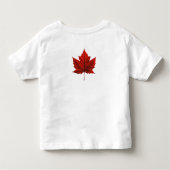 Kanada Flaggenkind Shirt Canada Baby Long Sleeve (Rückseite)