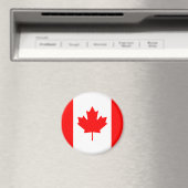 Kanada-Flaggenmagnet Magnet (In Situ (Geschirrspüler))