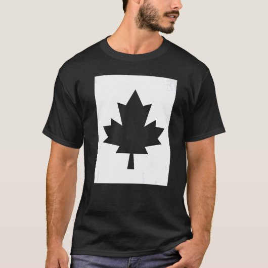 Kanada Flaggenmapfelleaf Red Canada T-Shirt (Vorderseite)
