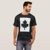 Kanada Flaggenmapfelleaf Red Canada T-Shirt (Vorne ganz)