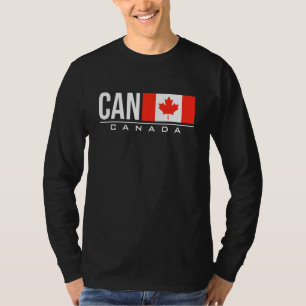 Kanada Flaggenstaat Internationaler Ländercode kan T-Shirt