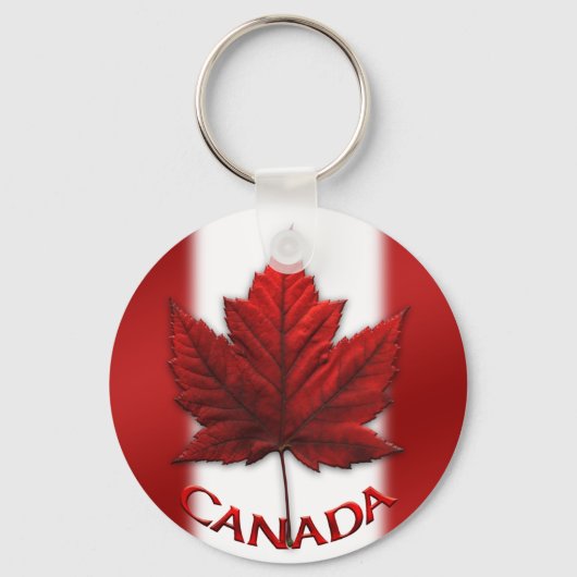 Kanada Flaggenstaat Souvenir Key Chain & Canada Ma Schlüsselanhänger (Vorderseite)