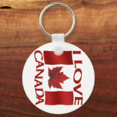 Kanada Flaggenstaat Souvenir Key Chain & Canada Ma Schlüsselanhänger (Vorderseite)