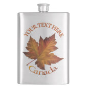 Kanada Flasche Custom Canada Maple Leaf Drink Flas Flachmann (Vorderseite)