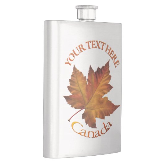 Kanada Flasche Custom Canada Maple Leaf Drink Flas Flachmann (Rechts)