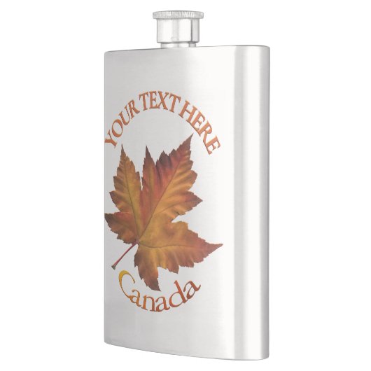 Kanada Flasche Custom Canada Maple Leaf Drink Flas Flachmann (Links)